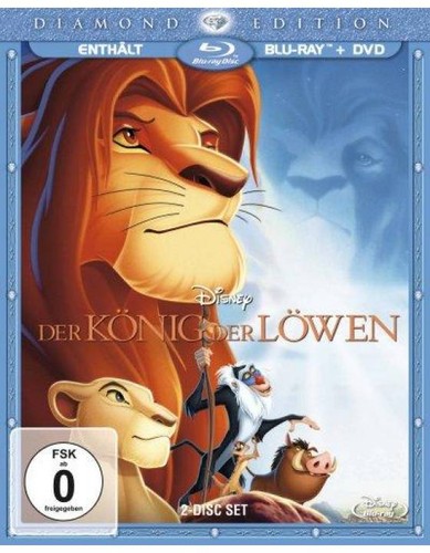 Bluray der könig - könig, löwen